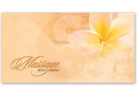 bon cadeau à plier bons cadeaux pliables multicolore cartes cadeaux coupons MA230F pratique salon cabinet institut de massage massothérapie