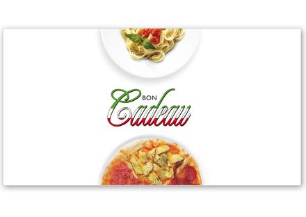 bon cadeau à plier bons cadeaux pliables multicolore cartes cadeaux coupons G204F restaurants italiens pizzeria