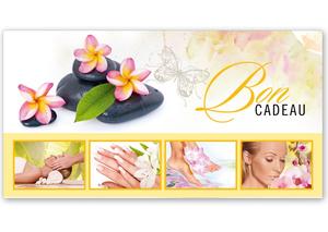 bon cadeau à plier bons cadeaux pliables multicolore cartes cadeaux coupons KS234F institut salon de beauté ésthétique