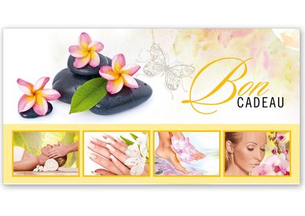 bon cadeau à plier bons cadeaux pliables multicolore cartes cadeaux coupons KS234F institut salon de beauté ésthétique