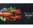 bon cadeau à plier bons cadeaux pliables multicolore cartes cadeaux coupons FK202F poisson poissonnerie fruits de mer