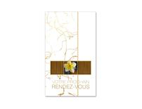 carte cartes de rendez-vous rendez vous MA792F massage bien-être spa esthétique naturopathie kinésithérapie physiothérapie