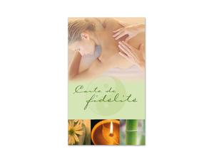 carte de client cartes clients fidélisation des clients fidélité système de rabais des remises MA555F massage bien-être spa esthétique naturopathie kinésithérapie physiothérapie