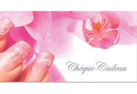 bon cadeau à plier bons cadeaux pliables multicolore cartes cadeaux coupons KS219F atelier de manucure d‘ongles design des ongles