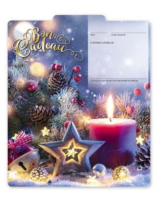 Bon-cadeau MC | Noël: Face intérieure ouverte