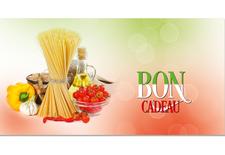 Chèque-cadeau pour les restaurants italiens.