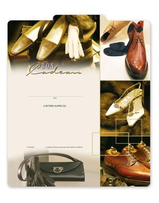 Bon-cadeau MC | magasins de chaussures: Face intérieure ouverte