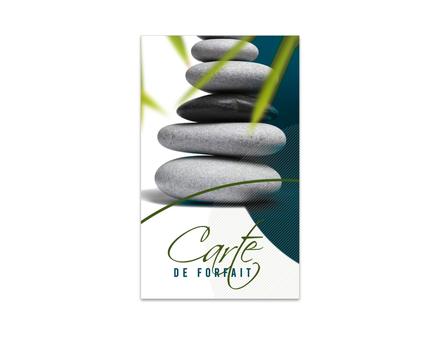 carnet à 10 dix carte cartes d‘abonnement fidélité client fidélisation des clients MA471F massage bien-être spa esthétique naturopathie kinésithérapie physiothérapie