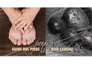 bon cadeau à plier bons cadeaux pliables multicolore cartes cadeaux coupons FU227F institut de pédicure pédicurage podologie soins ésthétiques des pieds