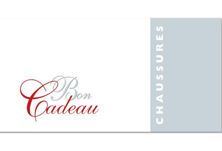 Bon-cadeau pour le commerce de chaussures