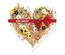 bons cadeaux en forme de coeur cartes cadeaux coupons pos U452F pour entreprises