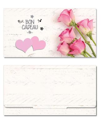 Bon-cadeau MC / fleur fleurs fleuriste: Face extérieure fermée