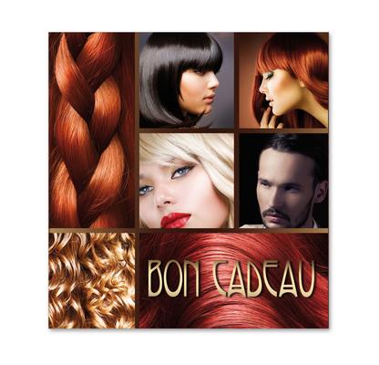 Booklet bons cadeaux cartes cadeaux bons coupons hauer K707F coiffeur salon de coiffure