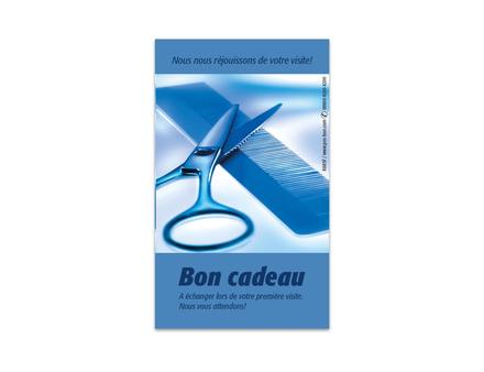 cartes de recommandation K685F coiffeur salon de coiffure