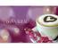 bon cadeau à plier bons cadeaux pliables multicolore cartes cadeaux coupons G254F café salon de thé glacier café