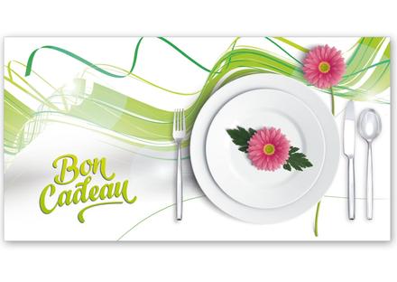 bon cadeau à plier bons cadeaux pliables multicolore cartes cadeaux coupons G2008F restaurant auberge gastronomie gastronomique bistro bistrot