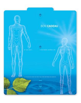 Bon-cadeau MC / naturopathie guérisseur naturopathe médecine alternative homéopathie phytothérapie plante médicinale: Face intérieure ouverte