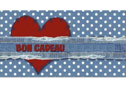 bon cadeau à plier bons cadeaux pliables multicolore cartes cadeaux coupons FA251F magasin de mode vêtement vestimentaires produits textiles