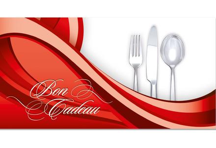 Bon-cadeau MC | établissement de restauration: Face extérieure fermée Bons cadeaux pour restaurants