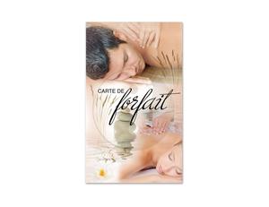 carnet à 10 dix carte cartes d‘abonnement fidélité client fidélisation des clients MA453F massage bien-être spa esthétique naturopathie kinésithérapie physiothérapie