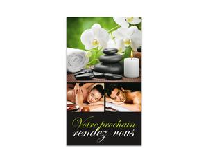 carte cartes de rendez-vous rendez vous MA782F massage bien-être spa esthétique naturopathie kinésithérapie physiothérapie