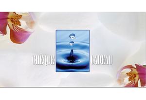 bon cadeau à plier bons cadeaux pliables multicolore cartes cadeaux coupons KS246F bien-être spa