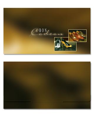 Bon-cadeau MC | magasins de chaussures: Face extérieure fermée