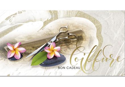 bon cadeau à plier bons cadeaux pliables multicolore cartes cadeaux coupons K202F coiffeur salon de coiffure