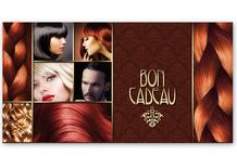 bon cadeau à plier bons cadeaux pliables multicolore cartes cadeaux coupons K255F coiffeur salon de coiffure