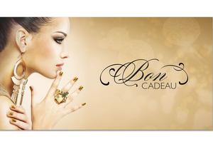 Lot De 50 Bons Cadeaux à Personnaliser - Format 185x102 Mm, Carton 250 G/m², Recto Brillant, Verso Mat - Pour Instituts De Beauté, Bars à Ongles, Cadeaux D'entreprise