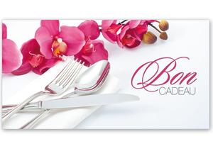 bon cadeau à plier bons cadeaux pliables multicolore cartes cadeaux coupons G229F restaurant auberge gastronomie gastronomique bistro bistrot