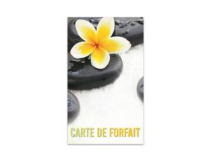 carnet à 10 dix carte cartes d‘abonnement fidélité client fidélisation des clients MA461F massage bien-être spa esthétique naturopathie kinésithérapie physiothérapie