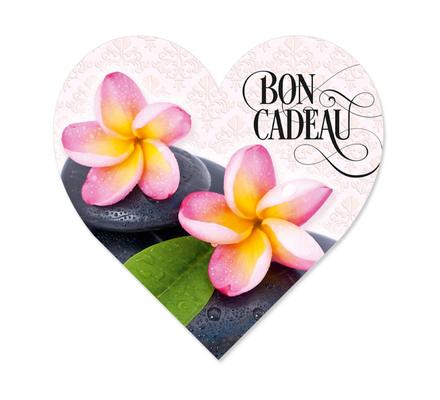 bons cadeaux en forme de coeur cartes cadeaux coupons pos KS450F institut salon de beauté ésthétique bien-être spa