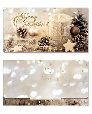 Bon-cadeau MC | Noël: Face extérieure fermée