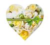 BL451F Bons cadeaux en forme de coeur / fleur fleurs fleuriste BL451F Bons cadeaux en forme de coeur / fleur fleurs fleuriste
