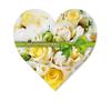 BL451F Bons cadeaux en forme de coeur / fleur fleurs fleuriste