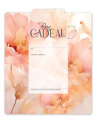 Bon-cadeau MC: Face intérieure ouverte