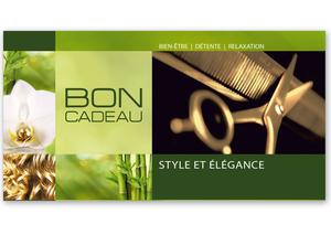 bon cadeau à plier bons cadeaux pliables multicolore cartes cadeaux coupons K261F coiffeur salon de coiffure